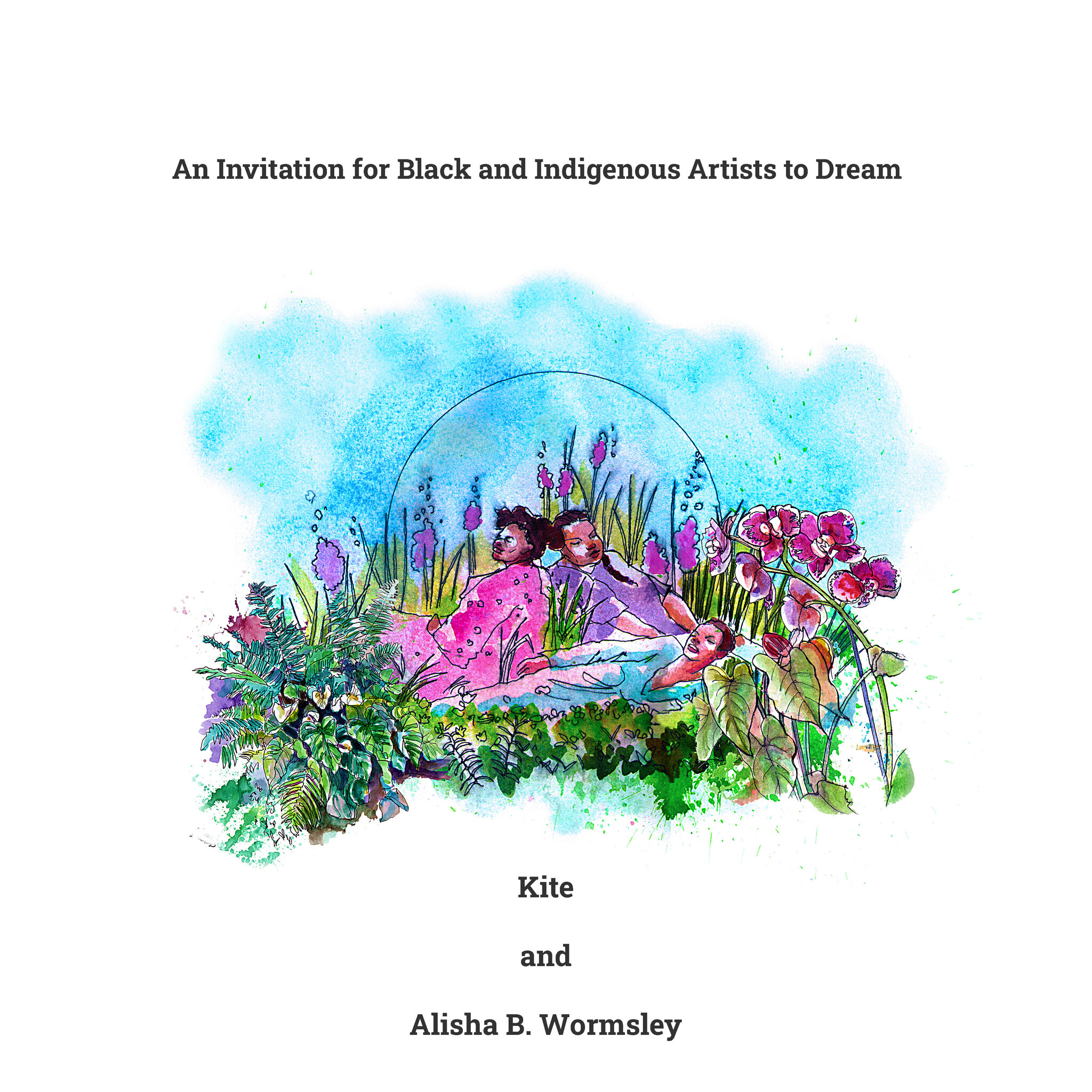 An Invitation for Black and Indigenous Artists to Dream, Kite and Alisha B Wormsley, 2021
