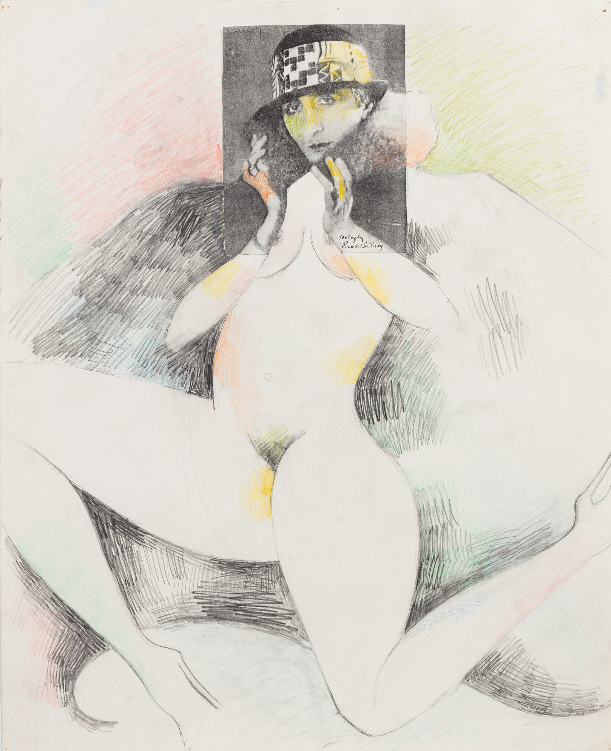 Anita Steckel, Duchamp Series (Rrose Sélavy), 1995-2005