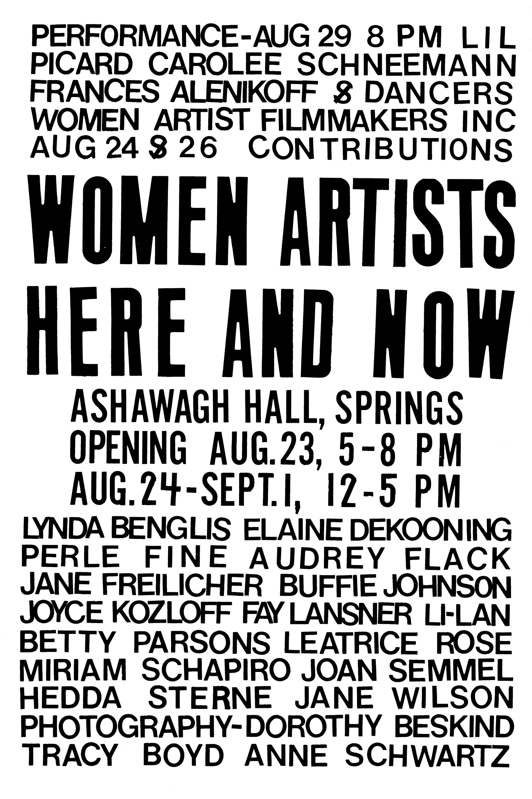 Joyce Kozloff and Joan Semmel with Soft Network, Women Artists Here and Now, 1975/2021