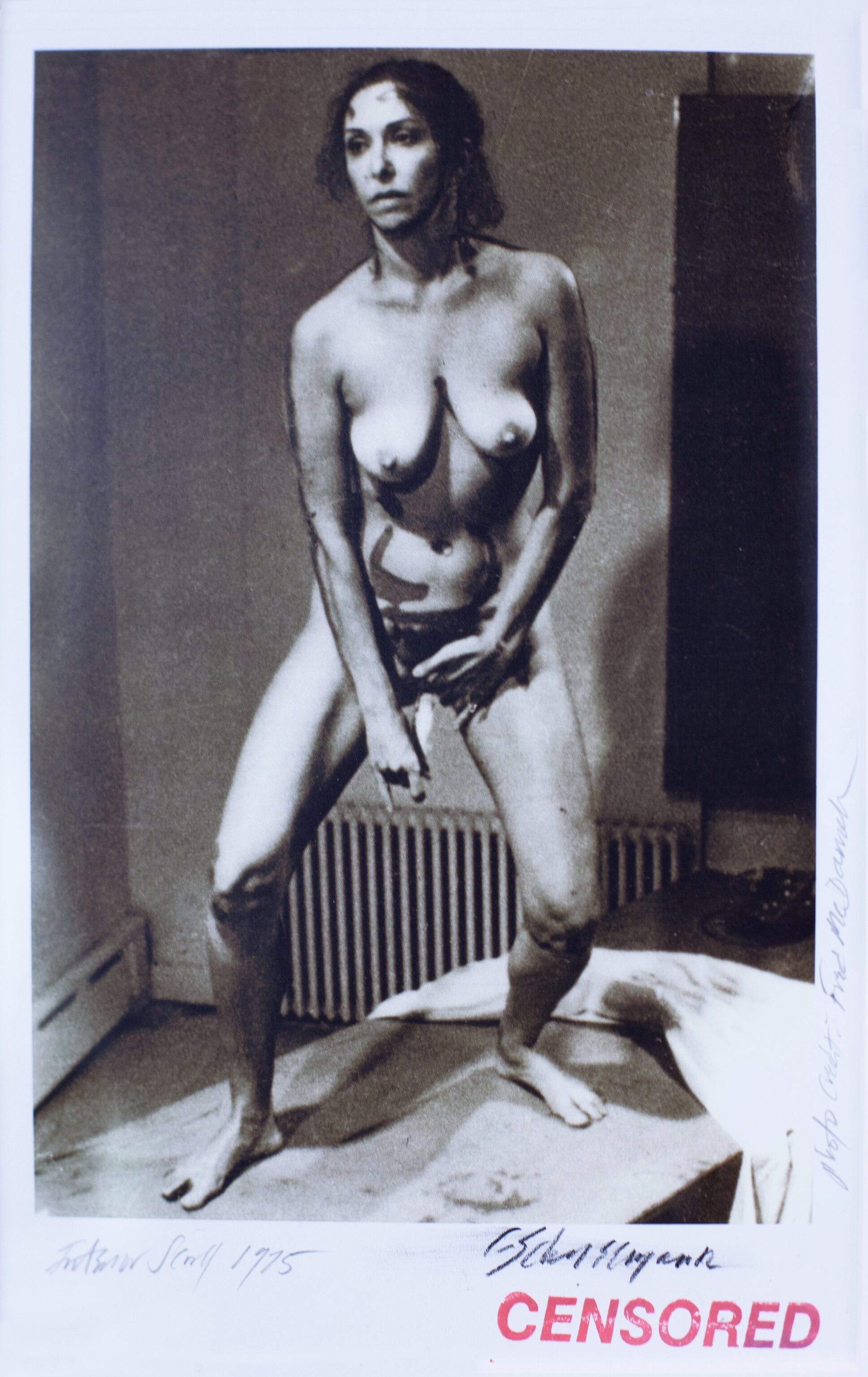 Carolee Schneemann, Interior Scroll, 1975