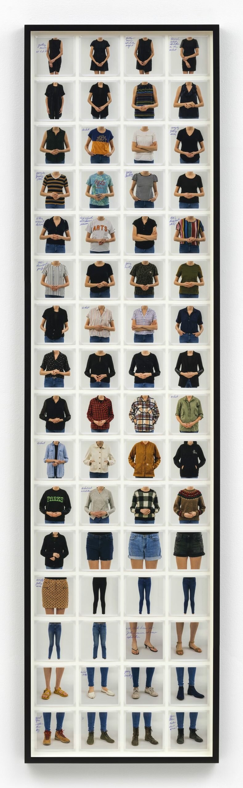 Julia Weist, All My Clothes That Make Me Look Most Convincingly Like An Artist According to Robert K. Wittman, Former FBI Agent Undercover in the Art World, 2021